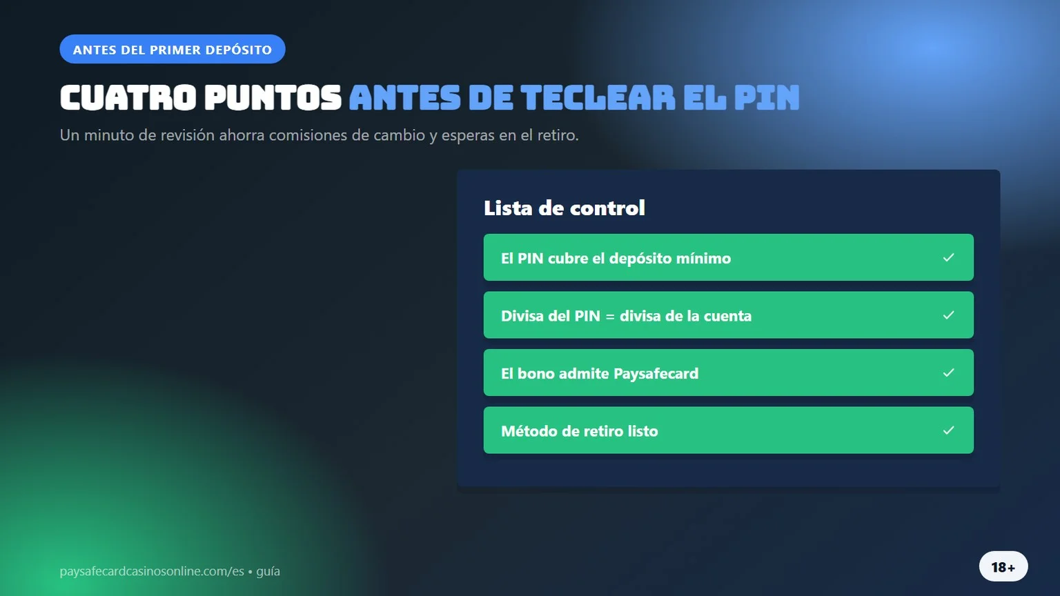 casinos con paysafecard: cuatro puntos antes del primer depósito