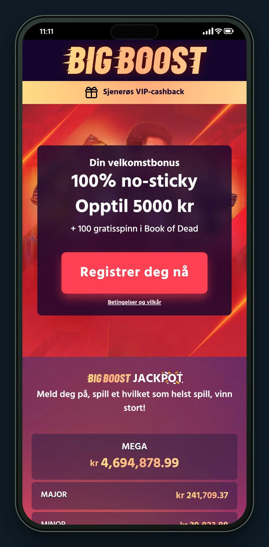 casino paysafecard: lobbyen hos Big Boost